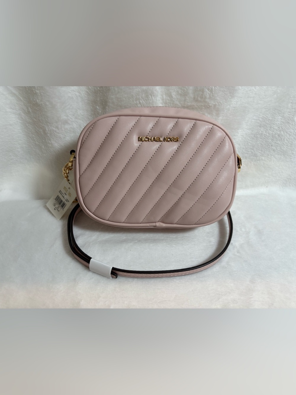*NWT* MICHAEL KORS ROSE SMALL OVAL CROSSBODY- POWDER BLUSH